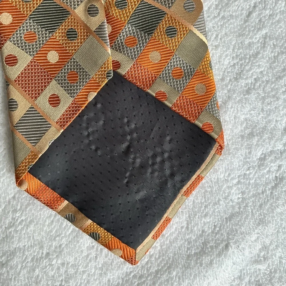 Stacy Adams Multicolor Checkered Tie